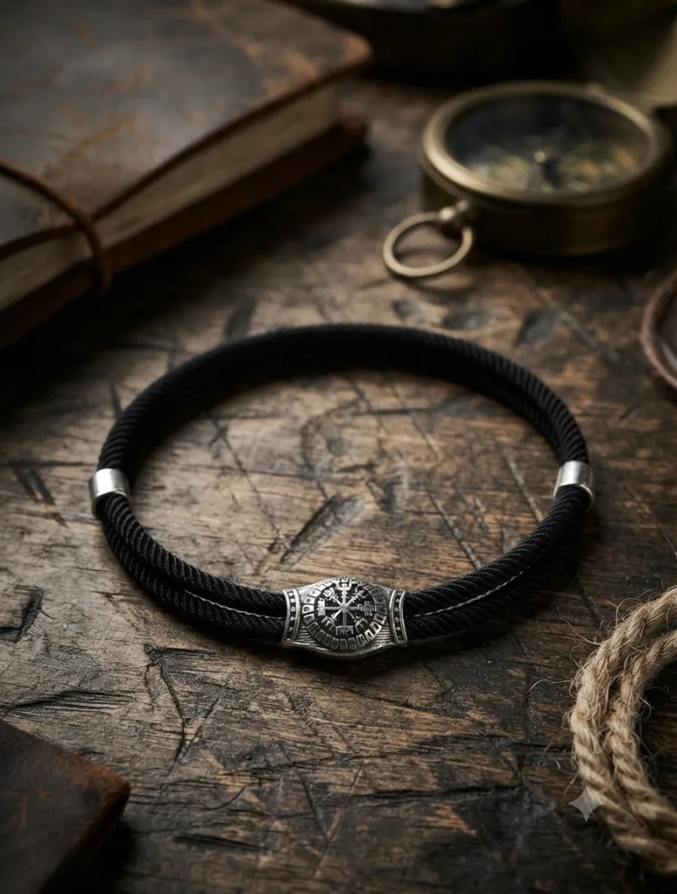 Armband „Odin’s Way“ für Männer — Rot