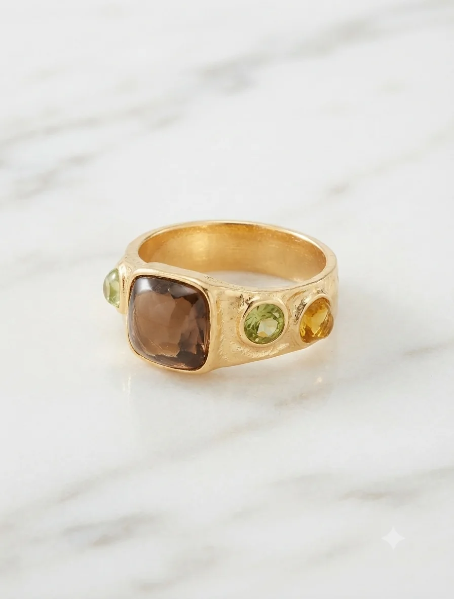 „Autumn Forest“ (17 mm, Gold-Optik) für Frauen