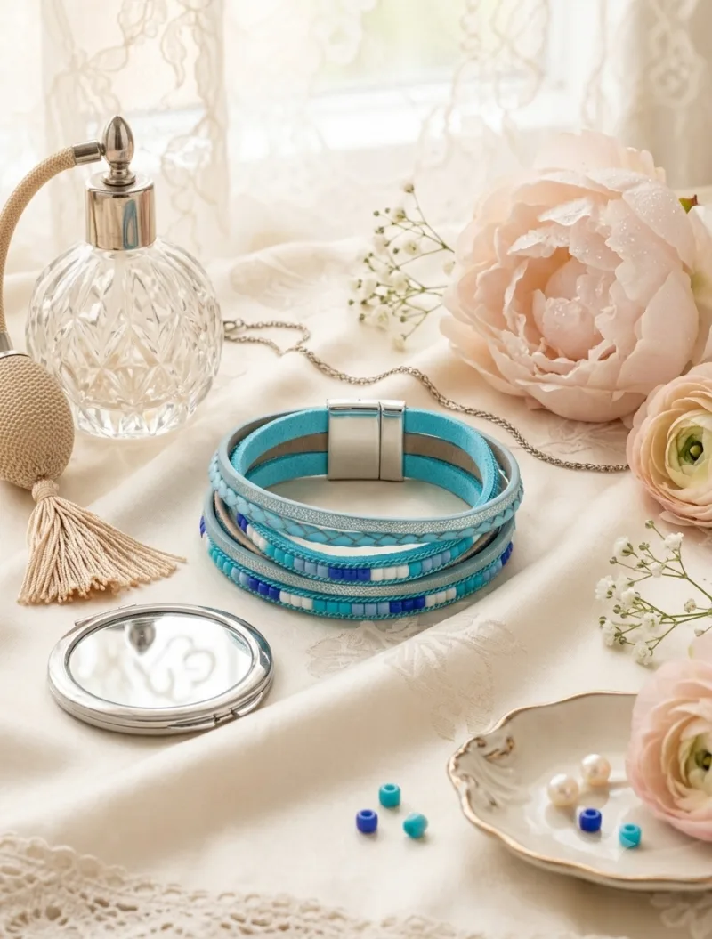 Boho Cuff „Metropolis“ mit Magnetverschluss