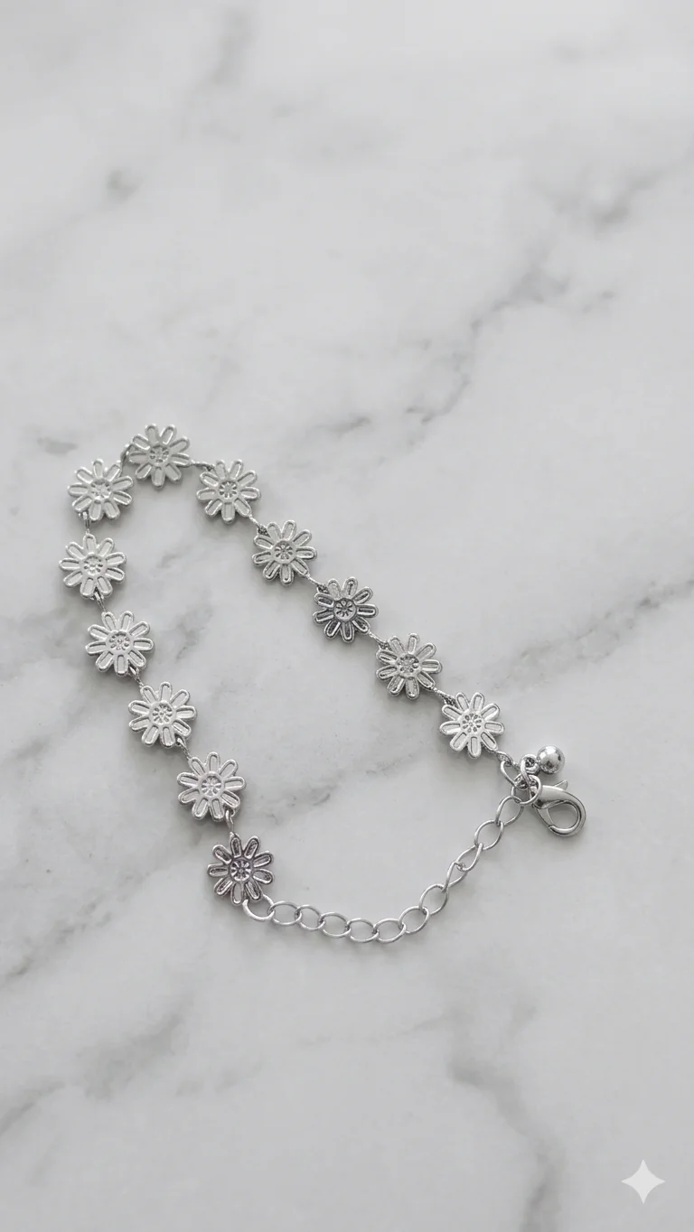 Gänseblümchen-Armband „Daisy Dream“ – Verspielter Sommer-Chic  (Für Frauen)