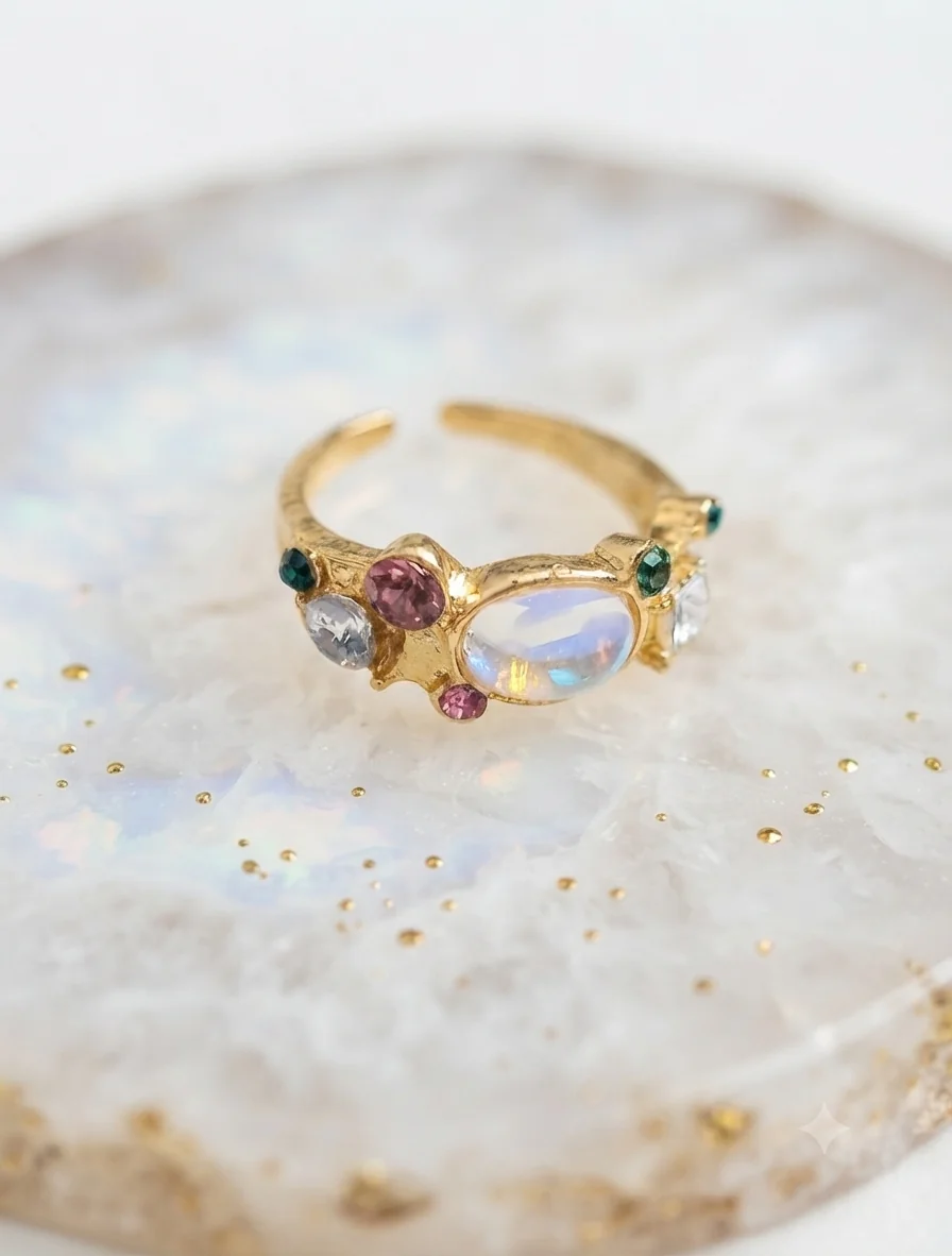 „Magical Opal“ Ring EU 47 für Frauen