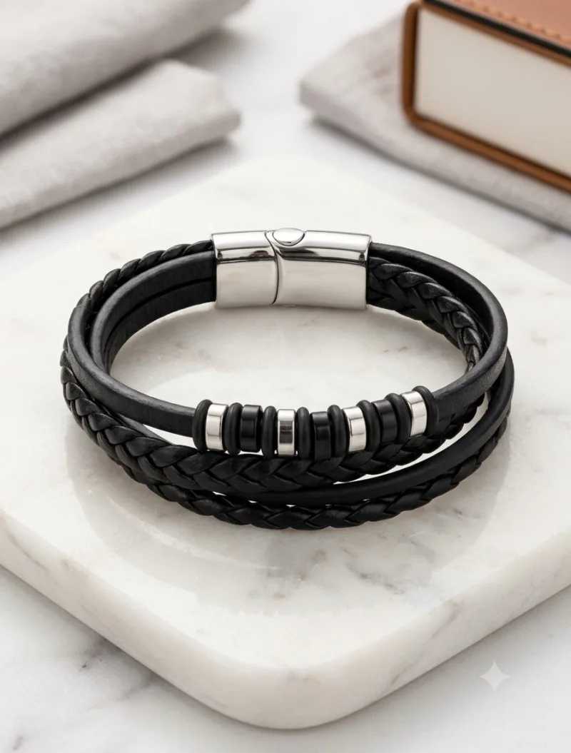 Men’s Layer-Cuff „Black Elements“