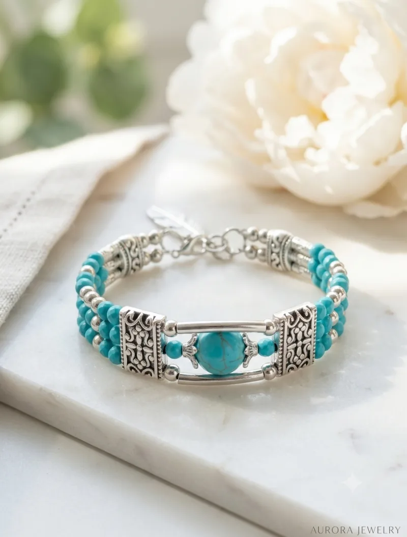 Perlenarmband „Aurora“ für Frauen