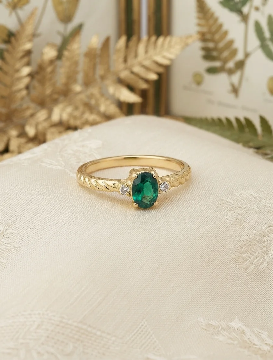 Ring „Smaragdgrüner Traum“ für Frauen