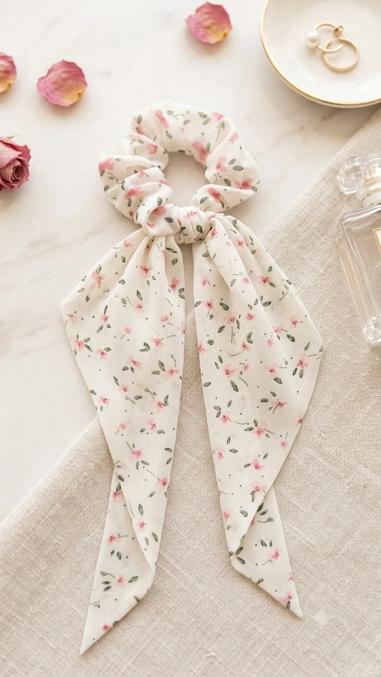 Schal-Scrunchie „Lilly“