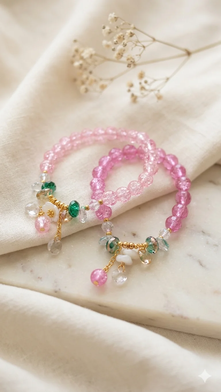 „Spring Blossom“ – Verspielte Eleganz mit floralen Akzenten  (Für Frauen)