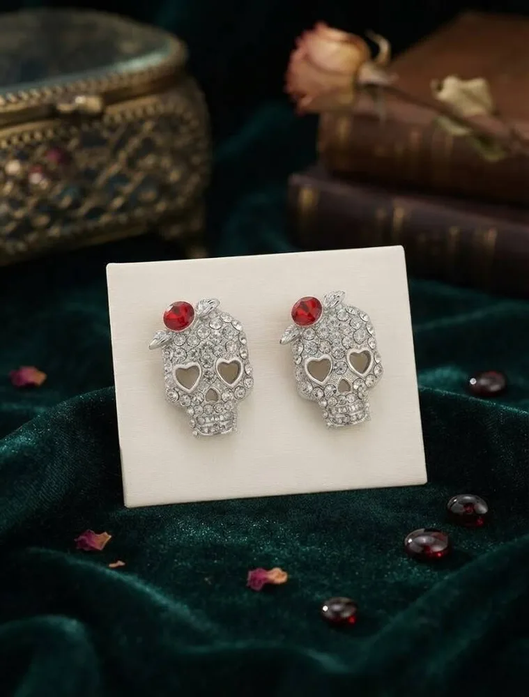 Statement-Ohrstecker „Gothic Queen“ für Frauen